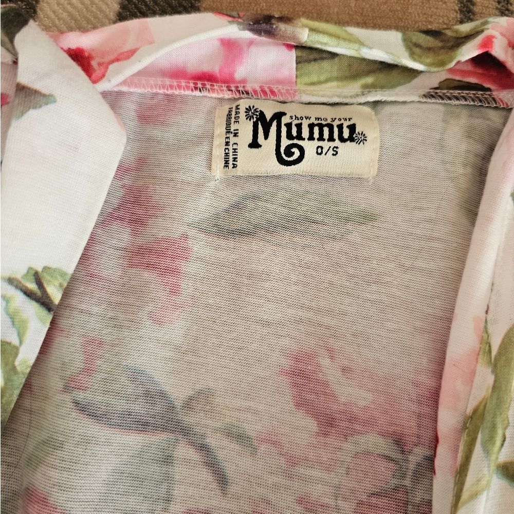 Floral Women's Robe - Picture 4 of 7